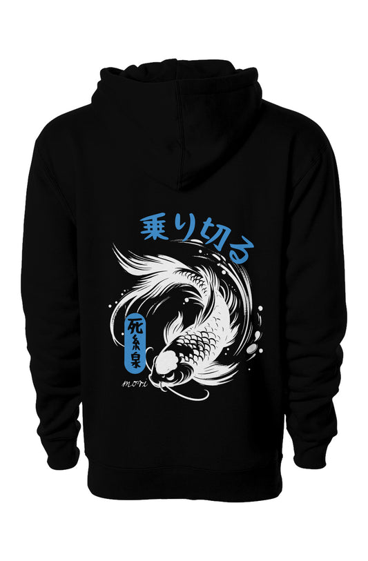 White Koi Hoodie