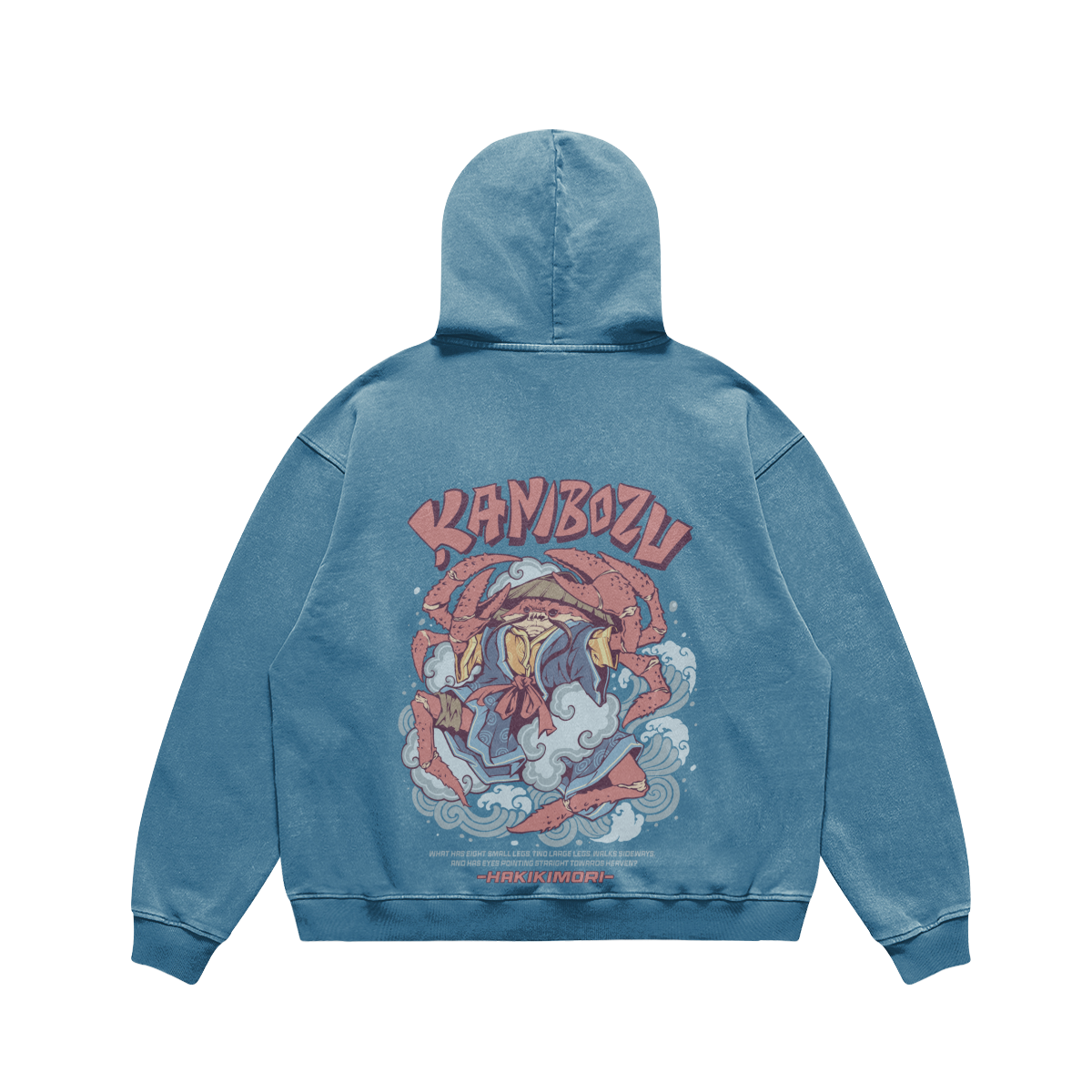 Kanibozu Faded Hoodie